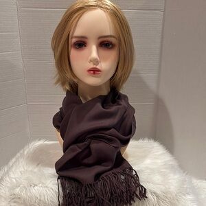 Lightweight Fringed Scarf/NWT